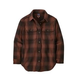Pategonia Women's Fjord Loft Overshirt Jacket Shadow Size XL